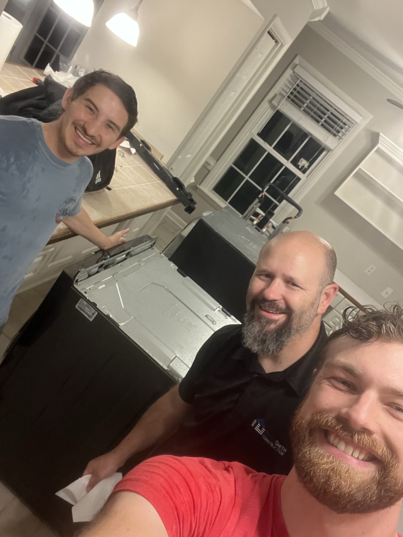 Kitchen reno crew